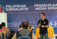 Photo of Tingkatkan Citra Gerakan Pramuka, Kwarcab Maros Gelar Pelatihan Jurnalistik