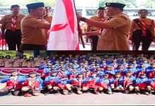 Photo of HARI PRAMUKA KE-65, KWARCAB MAROS TEGUHKAN KOMITMEN DUKUNG SWASEMBADA PANGAN MENUJU INDONESIA EMAS 2045