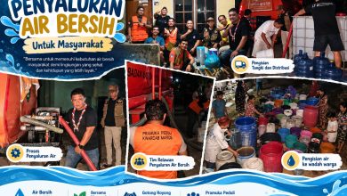 Photo of PRAMUKA PEDULI KWARCAB MAROS BERSAMA BPBD SALURKAN AIR BERSIH